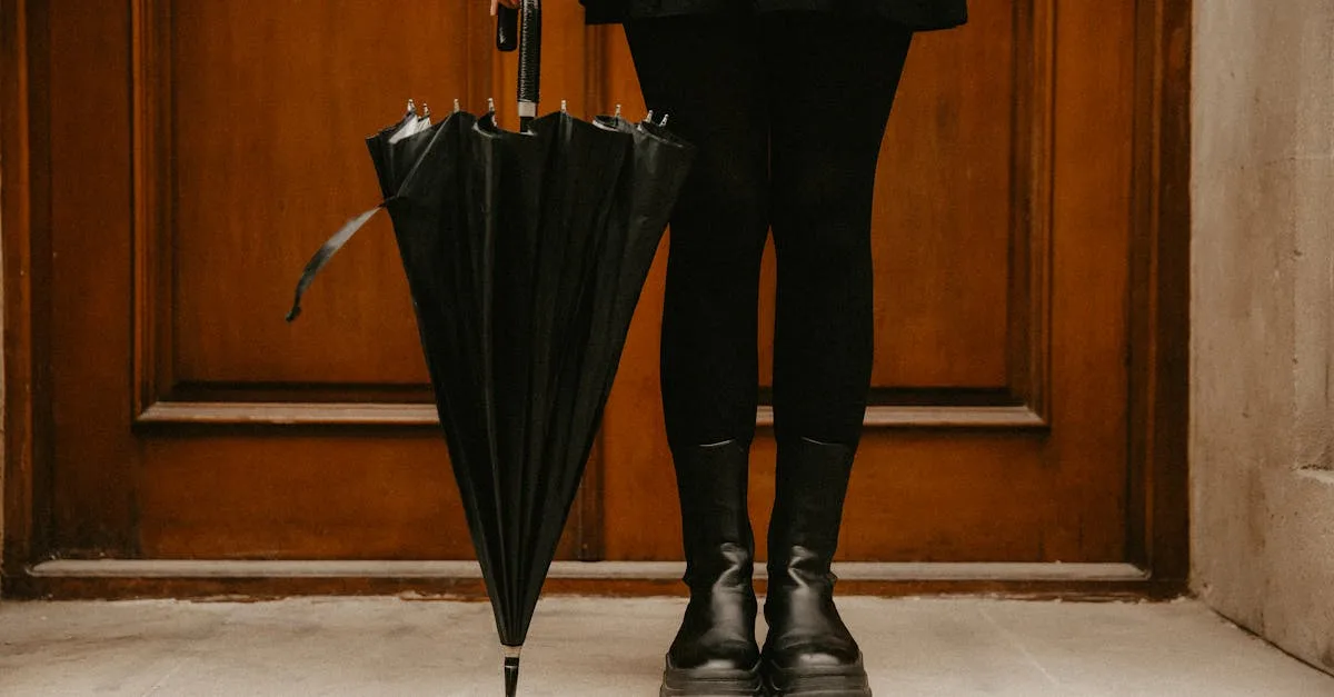 découvrez notre sélection de tenues de pluie à la fois stylées et fonctionnelles. restez au sec et à la mode avec nos vêtements adaptés aux intempéries, incluant imperméables, bottes et accessoires. ne laissez pas la pluie gâcher votre look !