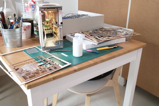 DIY Book Nook première maquette