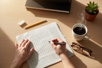 résoudre une grille de mots croisés