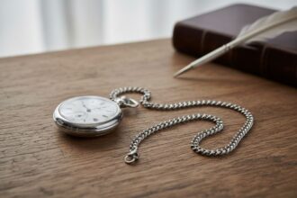 montre à gousset ancienne avec style